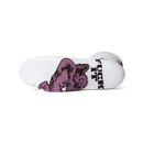 HUF Divine Crew Sock in White met jacquard-knit Divine artwork, verkrijgbaar bij Revert 95 Haarlem