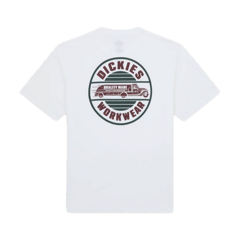 Dickies Circle Tee – basic T-shirt van katoen met regular fit en grote Dickies Circle-logo print op de borst