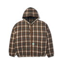HUF Durango Work Jacket in de kleur Dark Brown, verkrijgbaar bij Revert 95 Haarlem