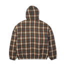 HUF Durango Work Jacket in de kleur Dark Brown, verkrijgbaar bij Revert 95 Haarlem