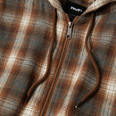HUF Durango Work Jacket in de kleur Dark Brown, verkrijgbaar bij Revert 95 Haarlem