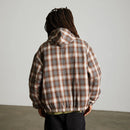 HUF Durango Work Jacket in de kleur Dark Brown, verkrijgbaar bij Revert 95 Haarlem
