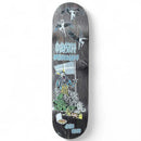 Death Skateboards Adam Moss Roche Rock Skateboard Deck met heavy metal fantasy graphic op donker stained maple, verkrijgbaar bij Revert 95 Haarlem