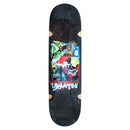 Youth Skateboards Dida by Megamrozon skateboard deck 8.375 inch, pro model Megamrozon 7-laags Canadees esdoorn High Voltage Concave met wheel wells wheelbase 14.2 inch HLC woodshop graphic verwijzing naar straten van Krakau willekeurige veneer kleur, verkrijgbaar bij Revert 95 Haarlem