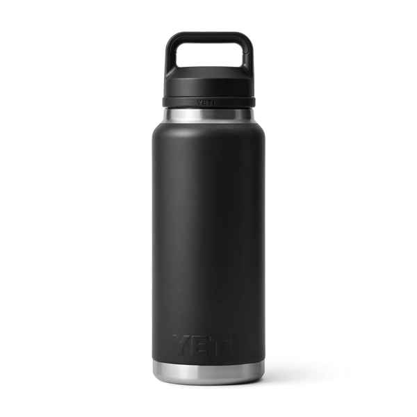 Yeti Rambler 36 Oz Chug Bottle 1 L – dubbelwandige roestvrijstalen drinkfles met Chug Cap, 1 liter inhoud, geïsoleerd en vaatwasserbestendig