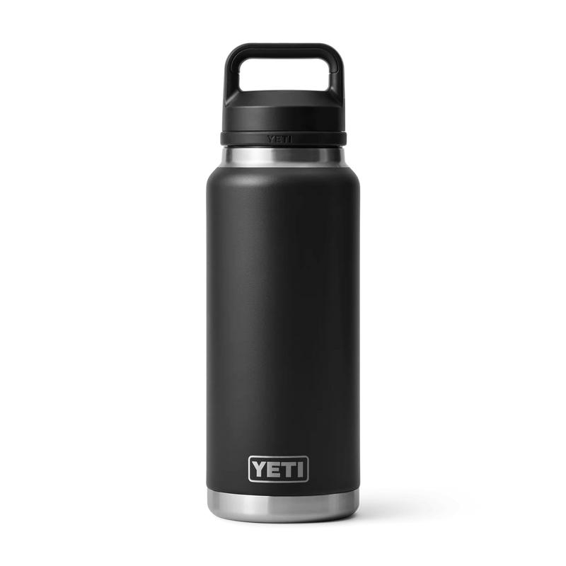 Yeti Rambler 36 Oz Chug Bottle 1 L – dubbelwandige roestvrijstalen drinkfles met Chug Cap, 1 liter inhoud, geïsoleerd en vaatwasserbestendig