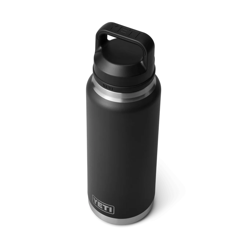 Yeti Rambler 36 Oz Chug Bottle 1 L – dubbelwandige roestvrijstalen drinkfles met Chug Cap, 1 liter inhoud, geïsoleerd en vaatwasserbestendig