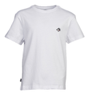 Element x Floor Van Het Nederend Picnic Kids Tee Black met full-color 9-panel comic strip backprint van Malvin The Cat op jungle en camping avontuur, verkrijgbaar bij Revert 95 Haarlem