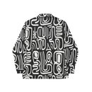 Hélas Abstract LS Shirt Black White – longsleeve T-shirt met abstract zwart-wit design