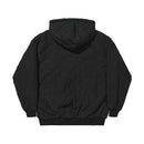 Hélas Ocaro Reversible Full Zip Jacket Blue Checkered – omkeerbaar jack met blauw geruit patroon en effen binnenzijde