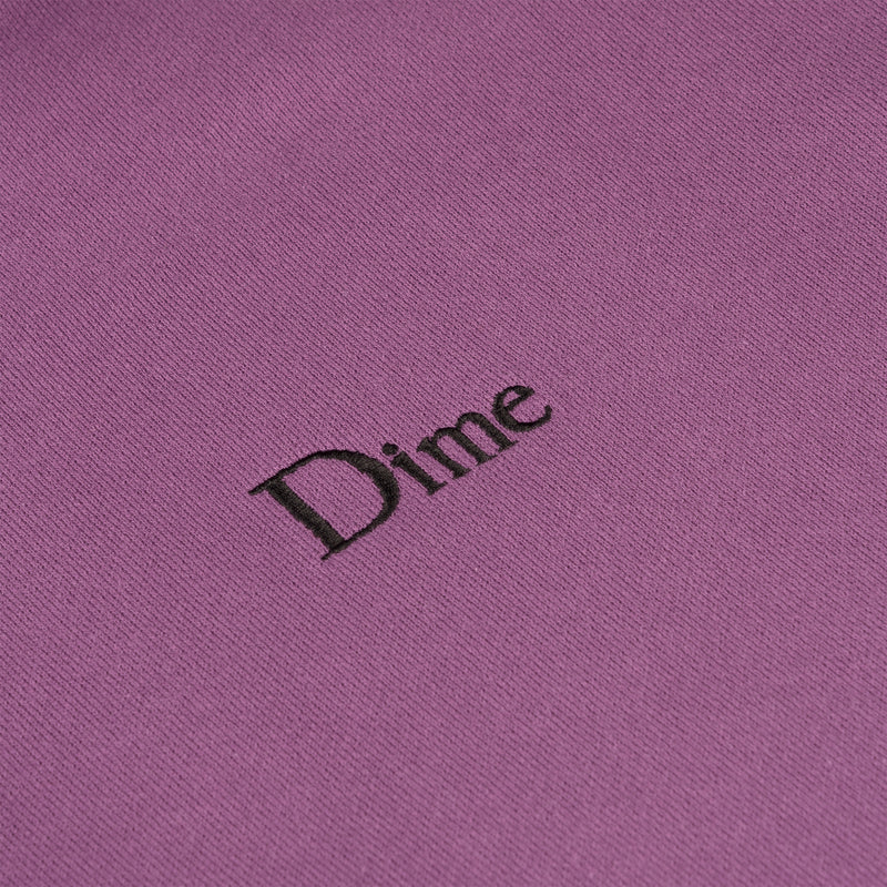 De Dime Classic Small Logo Crewneck VIOLET shop je online bij Revert95.com of in de winkel