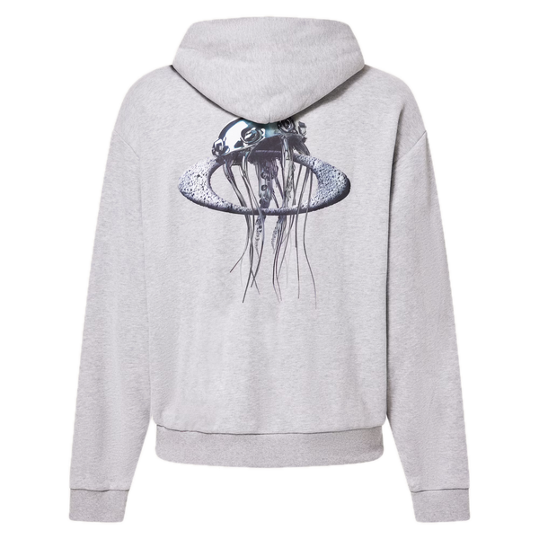 Oakley Futurescape Iced Jelly Hoodie – fleece hoodie in Iced Jelly kleur met capuchon, kangoeroezak en subtiele branding