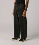 Former Reynolds Denim Pant Washed Black – premium straight/relaxed denim in washed black finish
