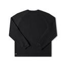 Former Merchandise Anderson LS Waffle Black – zwart longsleeve waffle-knit shirt met subtiele Former-branding