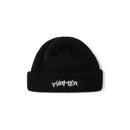 Former Proscription Beanie Black – rib knit beanie met Proscription branding in zwart