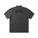 Former Vivian Praise Check SS Shirt Black – short-sleeve check shirt met Former Praise details