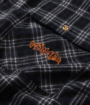 Former Vivian Flannel LS Shirt Black – premium zwart flannel shirt met relaxed fit