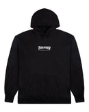 Thrasher Heavyweight Embroidered Mag Logo Hoodie, hoodie van 70% cotton 30% polyester 13.5oz met geborduurd logo op de borst, verkrijgbaar in Black en Bone, verkrijgbaar bij Revert 95 Haarlem