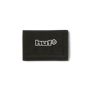 HUF 89 Wallet, 100% nylon tri-fold portemonnee met velcro closure embroidered HUF artwork op de buitenkant en interior multi-card holder, verkrijgbaar bij Revert 95 Haarlem