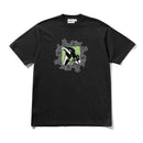 Butter Goods Hammer T-Shirt in Black, 100% katoen regular fit met rib-knit collar en screen printed graphic op de voorkant, verkrijgbaar bij Revert 95 Haarlem
