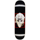 Hockey War On Ice Skateboard Deck Black Shape 2 8.5" in 7-laags Canadian Maple met War On Ice artwork, verkrijgbaar bij Revert 95 Haarlem
