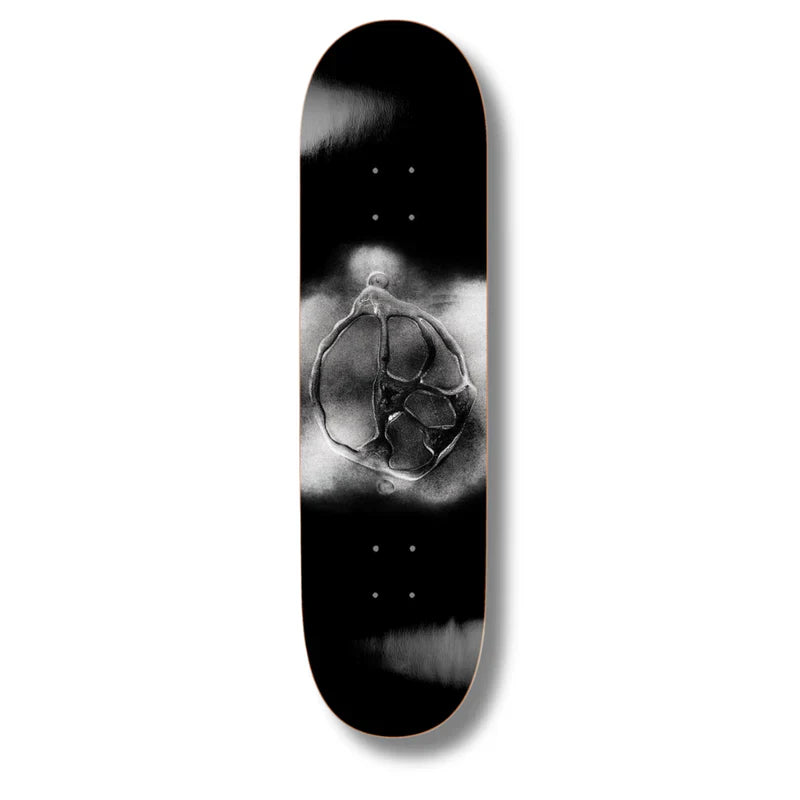 Polar Skate Co Team Stroke Logo Black Deck – skateboard deck met zwart design en Polar Stroke Logo