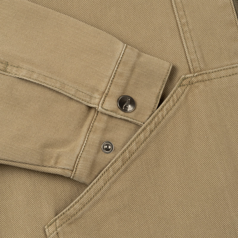 Denim Twill Jacket Khaki Washed shop je online bij Revert95.com of in de winkel