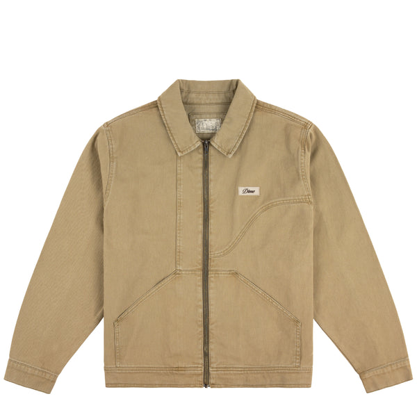 Denim Twill Jacket Khaki Washed shop je online bij Revert95.com of in de winkel