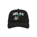 Hélas Caps Liberté Cap in Black met geborduurd Liberté logo op center front en snapback sluiting, verkrijgbaar bij Revert 95 Haarlem