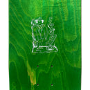 Frog Skateboards Lightning Strikes The Brain, Sometimes... Deck – skateboard deck met creatieve Lightning Strikes graphic en Frog branding