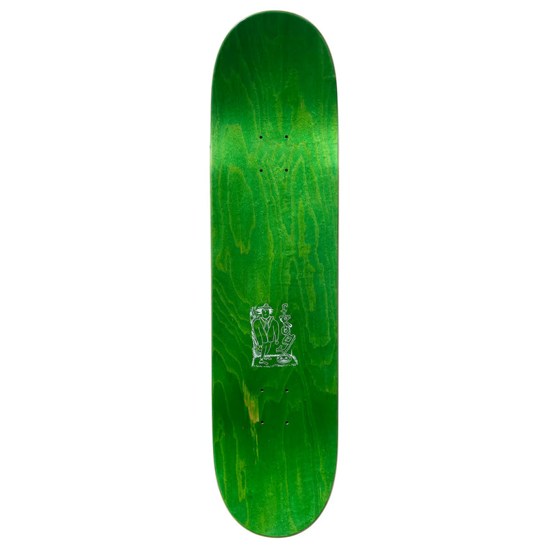 Frog Skateboards Lightning Strikes The Brain, Sometimes... Deck – skateboard deck met creatieve Lightning Strikes graphic en Frog branding