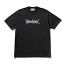 Butter Goods Nail Logo T-Shirt in Black, 100% katoen regular fit met rib-knit collar en screen printed Nail Logo graphic op de borst, verkrijgbaar bij Revert 95 Haarlem