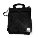 Rumble Helmet Backpack Black – zwarte polyester rugzak met helm-vak en verstelbare schouderbanden