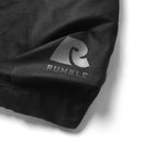 Rumble Helmet Backpack Black – zwarte polyester rugzak met helm-vak en verstelbare schouderbanden