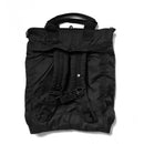 Rumble Helmet Backpack Black – zwarte polyester rugzak met helm-vak en verstelbare schouderbanden