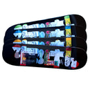 Youth Skateboards Peace Yo Square Shape skateboard deck, 7-laags Canadees esdoorn met square shape concave en wheelbase 14.2 inch graphic collab met Lorak Yo en Loler Paris willekeurige veneer kleur per deck geproduceerd door HLC, verkrijgbaar bij Revert 95 Haarlem