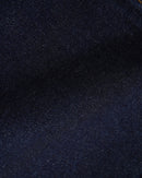 Cash Only Point Denim Shorts in Raw Denim met carpenter pocket detail, self fabric hammer loop en messing logo knoop, verkrijgbaar bij Revert 95 Haarlem