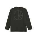 Polar Skate Co Steve LS Tee Stroke Logo – longsleeve T-shirt van katoen met geborduurd Stroke Logo