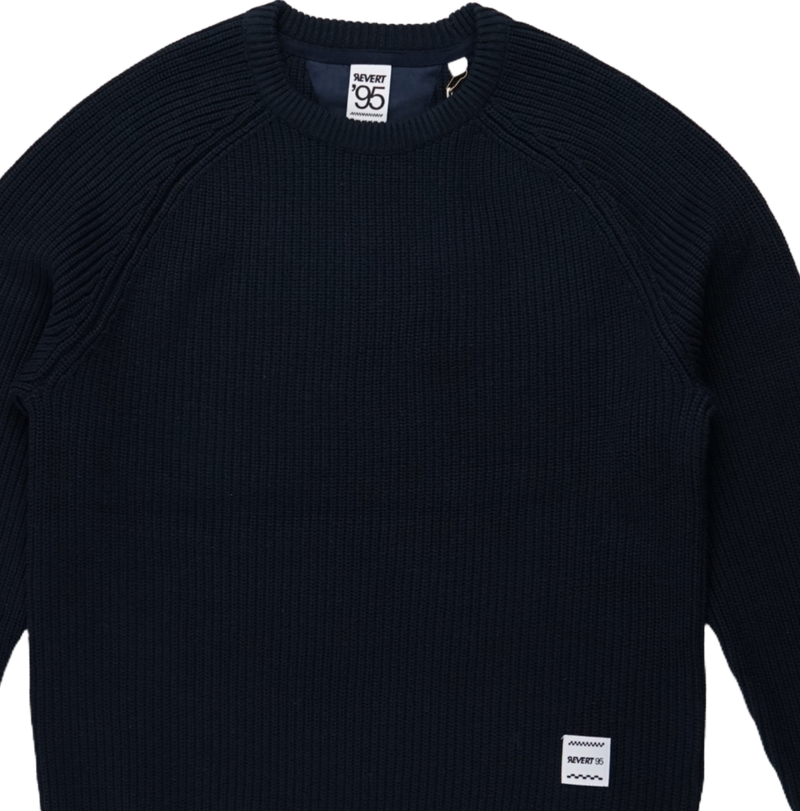 Koop de Revert 95 Fischerman and his friends knitted sweater veilig en snel bij Revert 95 online of kom hem checken in de winkel in Haarlem.