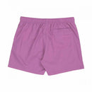 Santa Cruz Classic Dot Swimshort, 100% nylon zwemshort met elasticated waistband 17 inch outseam side en back pockets en all over Aqua React Classic Dot print zichtbaar bij nat verkrijgbaar in Purple Haze Black en Rich Navy, verkrijgbaar bij Revert 95 Haarlem