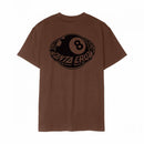 Santa Cruz Winkowski Eighth Planet T-Shirt, 100% organic cotton 235gsm pigment dyed heavyweight jersey loose fit tee met left chest print en grote Eighth Planet back print van pro rider Erick Winkowski verkrijgbaar in Coffee en Black, verkrijgbaar bij Revert 95 Haarlem