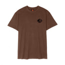 Santa Cruz Winkowski Eighth Planet T-Shirt, 100% organic cotton 235gsm pigment dyed heavyweight jersey loose fit tee met left chest print en grote Eighth Planet back print van pro rider Erick Winkowski verkrijgbaar in Coffee en Black, verkrijgbaar bij Revert 95 Haarlem