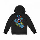 Santa Cruz Youth Stamped Opus Camo Hood verkrijgbaar in Black en Chalk met Opus Camo print voor en achter, verkrijgbaar bij Revert 95 Haarlem