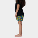 Santa Cruz Youth Hands All Over Swimshort in Teal met all over sublimated Hands print, verkrijgbaar bij Revert 95 Haarlem