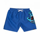 Santa Cruz Youth Screaming Hand Swimshort in Ultramarine met sublimated side print, verkrijgbaar bij Revert 95 Haarlem
