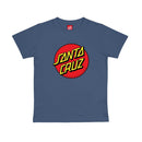 Santa Cruz Youth Classic Dot T-Shirt met Classic Dot-logo op borst en rug