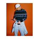 Hélas Caps Jazzy Cap Light Blue/Brown met 100% cotton denim body, contrasterende Brown corduroy klep en geborduurd Hélas graphic, verkrijgbaar bij Revert 95 Haarlem