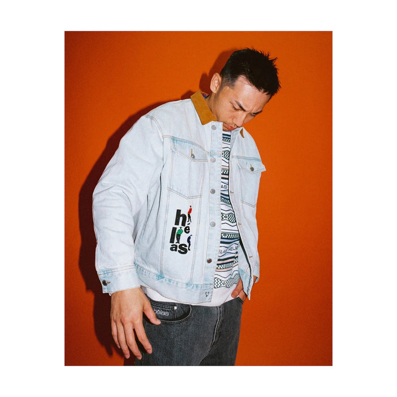 helas cap denim jacket JACKETS | HÉLAS