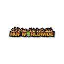 Huf x Spitfire In Flames Sticker Multi, compacte die-cut sticker met de kenmerkende In Flames graphic, verkrijgbaar bij Revert 95 Haarlem
