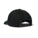HUF Stuck On You 6 Panel CV Hat in Black, ongestructureerde cotton canvas snapback met Stuck On You logo branding op de voorkant en verstelbare snapback sluiting, verkrijgbaar bij Revert 95 Haarlem